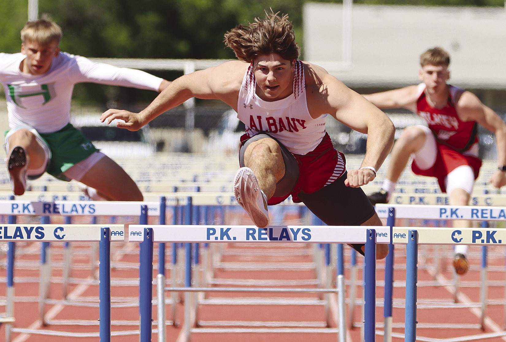 8 athletes compete at regional track meet