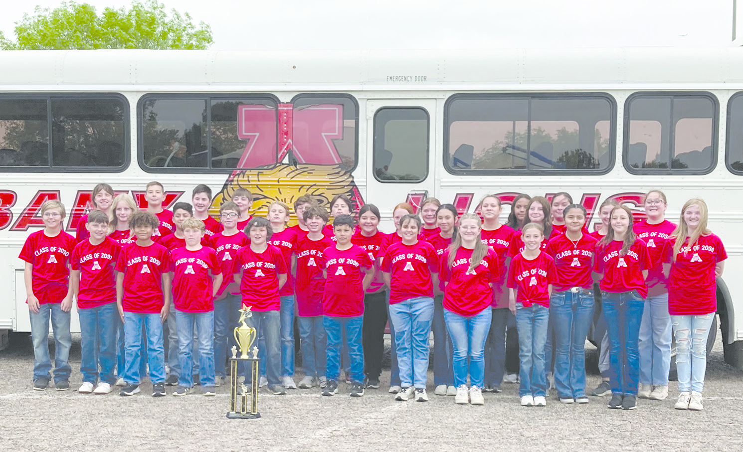 6th grade band receives top ratings