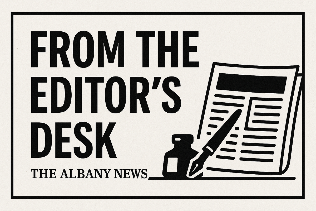 From the  Editor’s Desk:  Happy New Year!