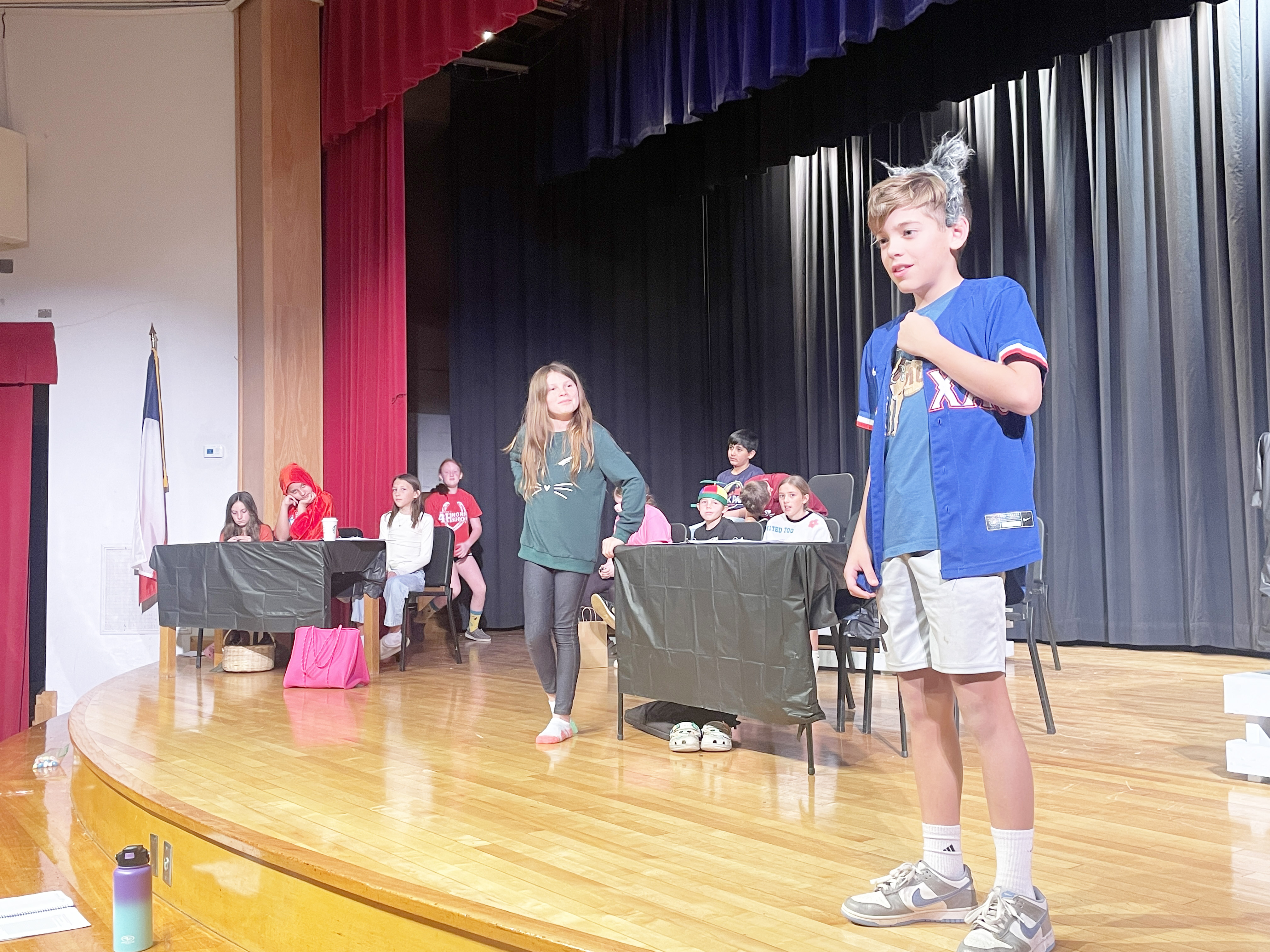 Young actors bring fairy tale trial to the stage in ‘Big Bad’