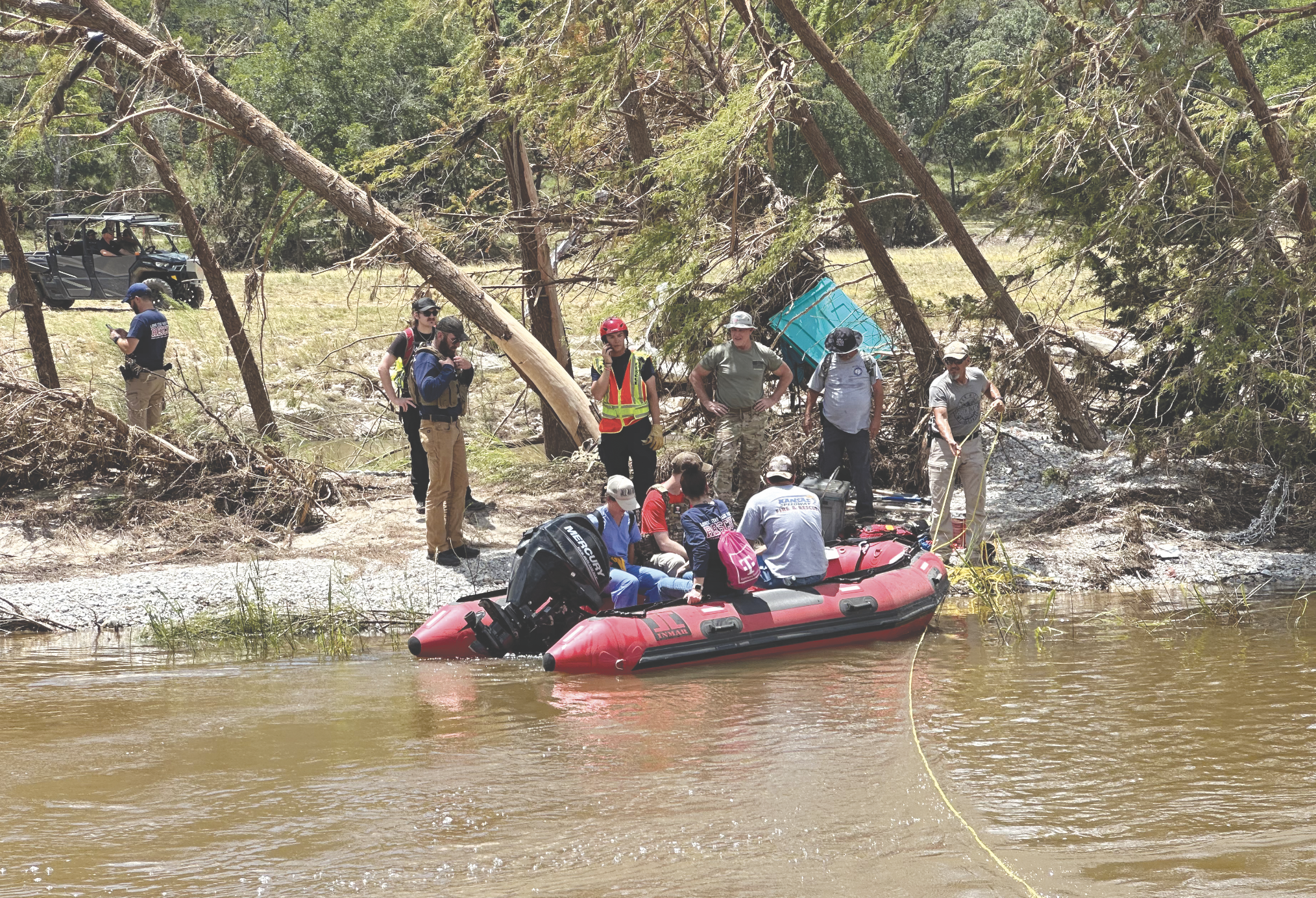 Local firefighters aid in flood recovery