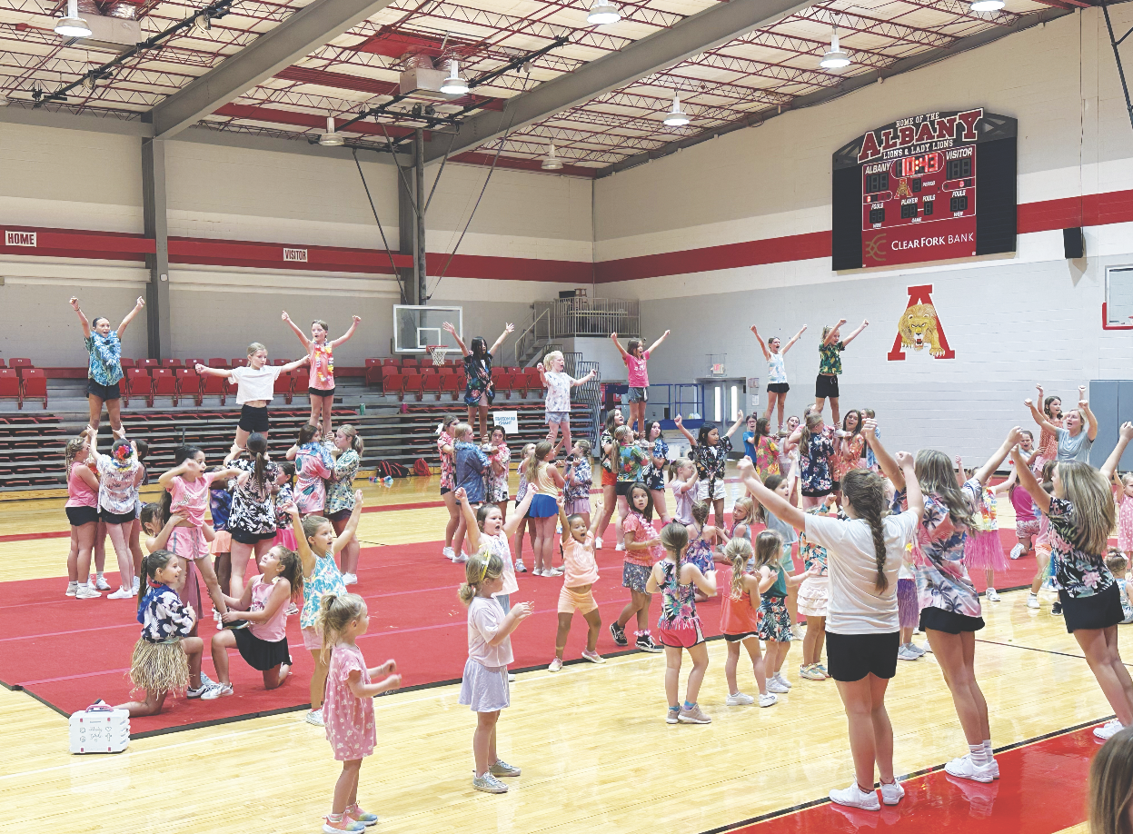 Big numbers, big spirit at Albany Mini Cheer Camp