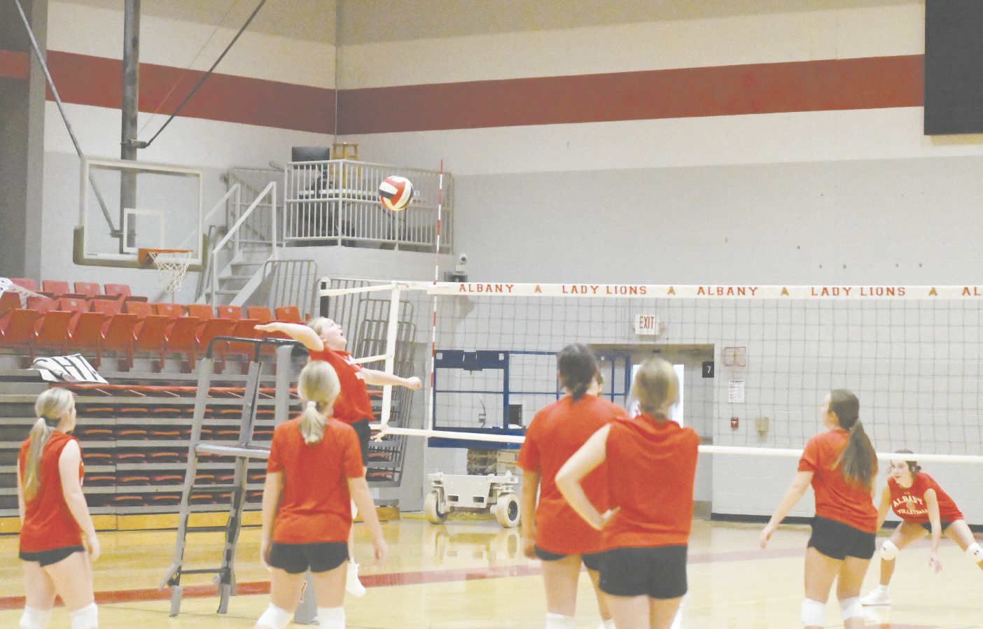 Lady Lions begin early volleyball season with energy, team unity