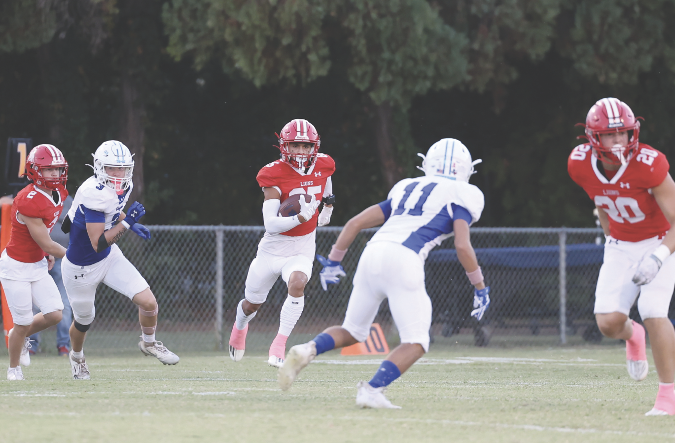 Lions scorch Blizzards in 54-0 home rout