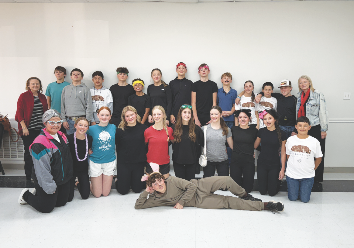 Junior high cast earns honors at district one-act contest