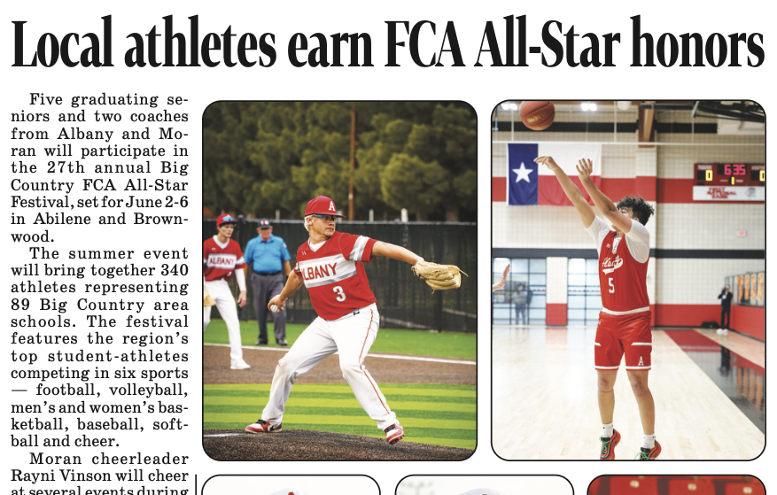 Local athletes earn FCA All-Star honors