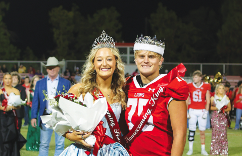 Flowers, Green Crowned Homecoming Royalty