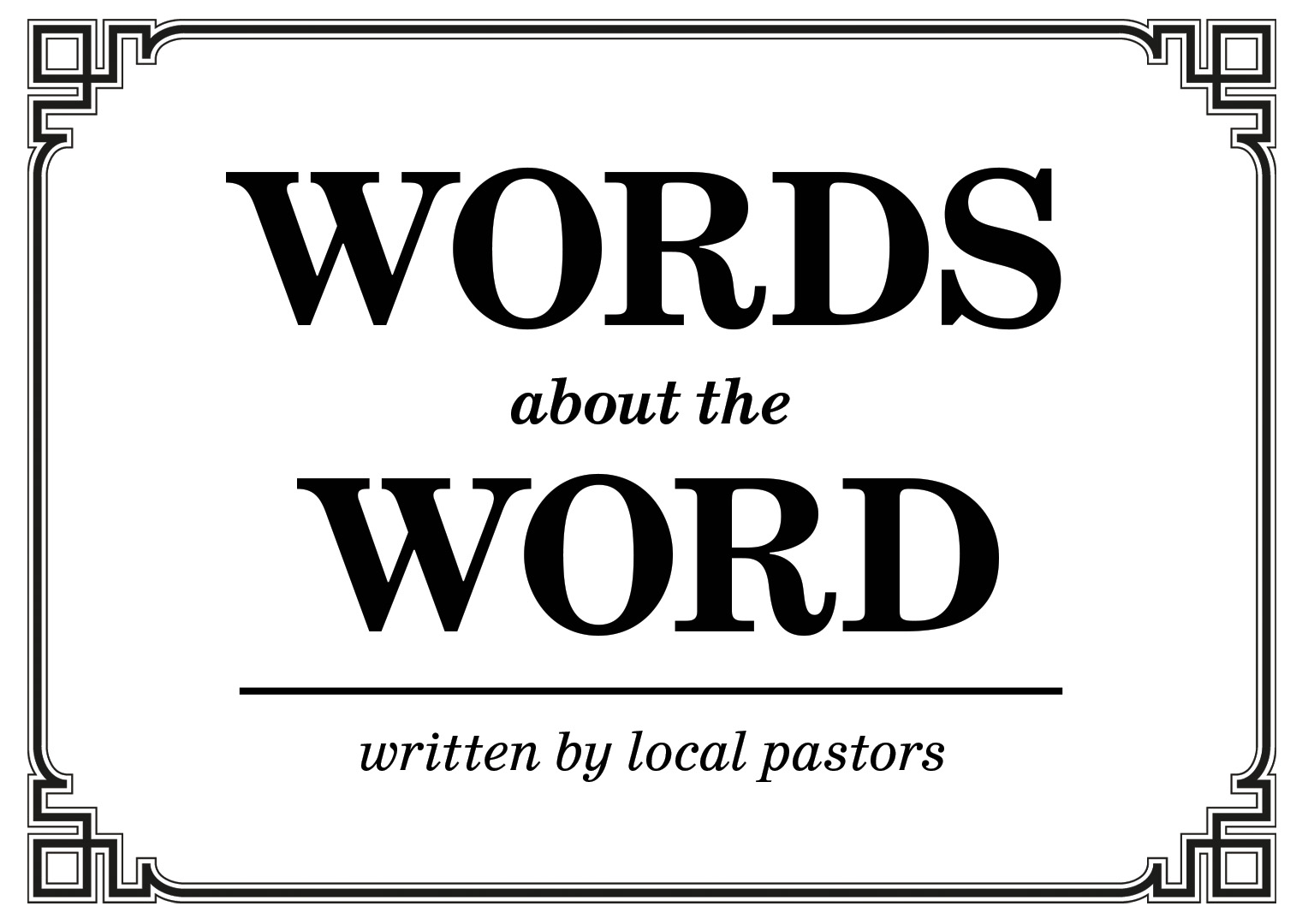 Words about the Word - Brian Anderson - Albany United Pentecostal Church