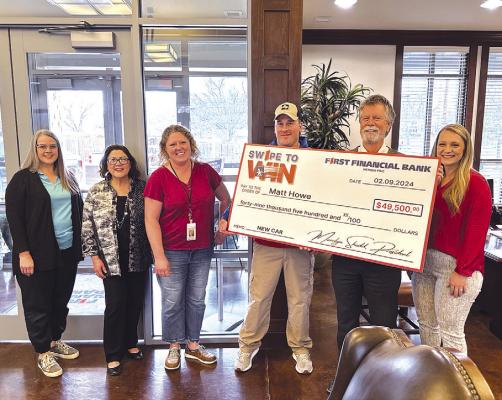 Local man wins truck