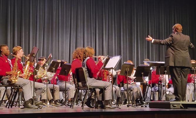 Band earns I in sight reading
