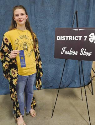 Local 4-Hers place at fashion show