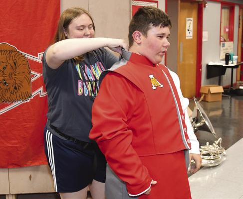 Band to make debut at ice cream supper