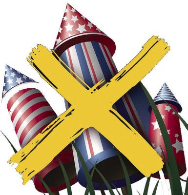 County fireworks use restricted