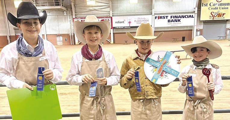 4-Hers place in Food Challenge