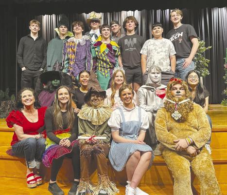One-act play cast competes