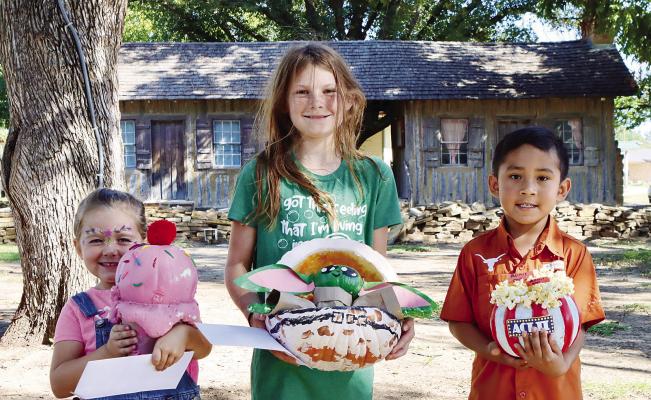Winners named at pumpkin contest