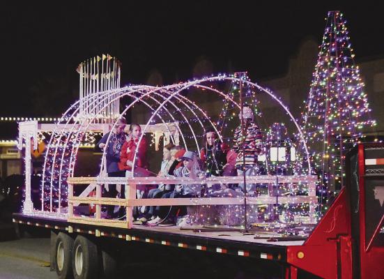 Parade Kicks Off Festive Holiday Season