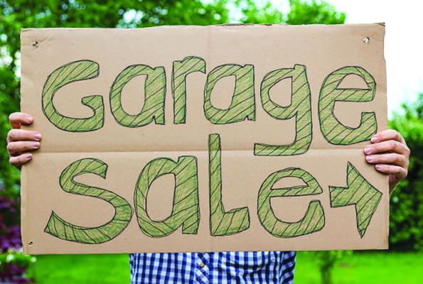 Garage sale registration in full swing