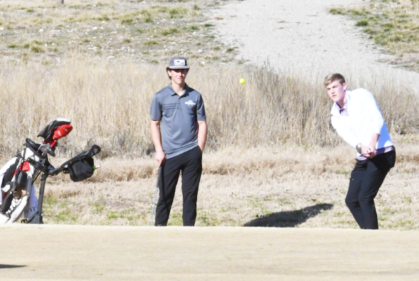 Lions place third at home golf invitational