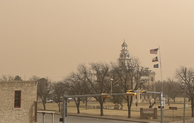 Winds whip through Shackelford County