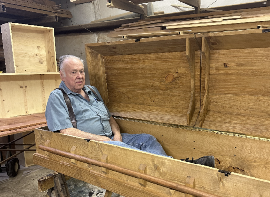 Lynsi's Local Beat: Nailing it - Albany craftsman builds wooden coffins with character