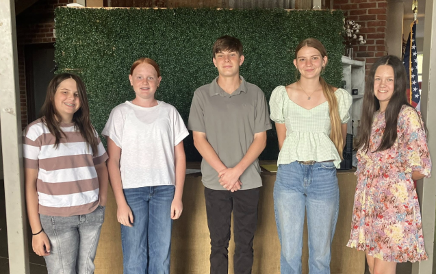 Shackelford County 4-H elects officers for 2025-2026