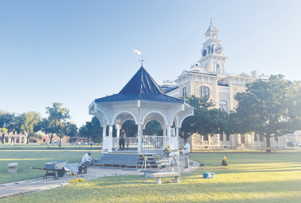 Gazebo restoration project complete