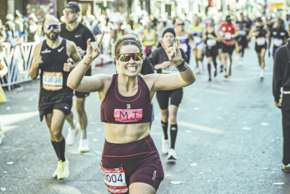 Jones completes New York City Marathon