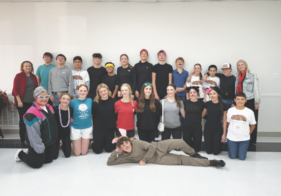 Junior high cast earns honors at district one-act contest