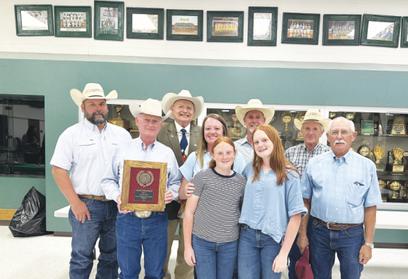 Hanson recognized for ranch stewardship
