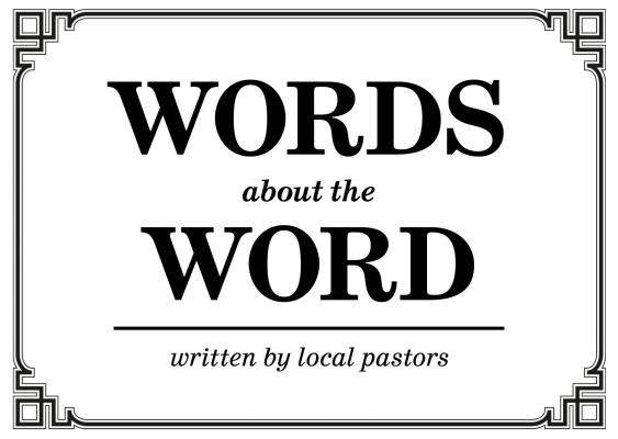 Words about the Word - Russell Scott - Albany Church of Christ
